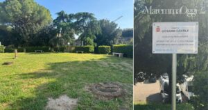 Il largo in via Porciatti dedicato a Giovanni Gentile