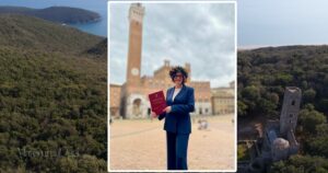 Ivana Danti con la sua tesi a Siena e il Parco della Maremma
