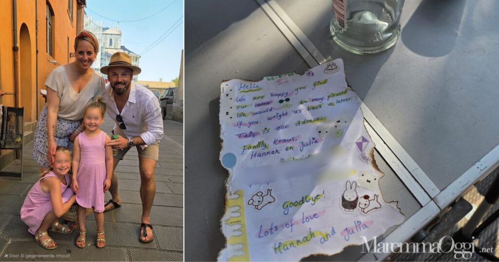 La famiglia Kraus e la lettera in bottiglia