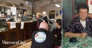 A sinistra il ristorante Da Momo e a Destra Franco Livio