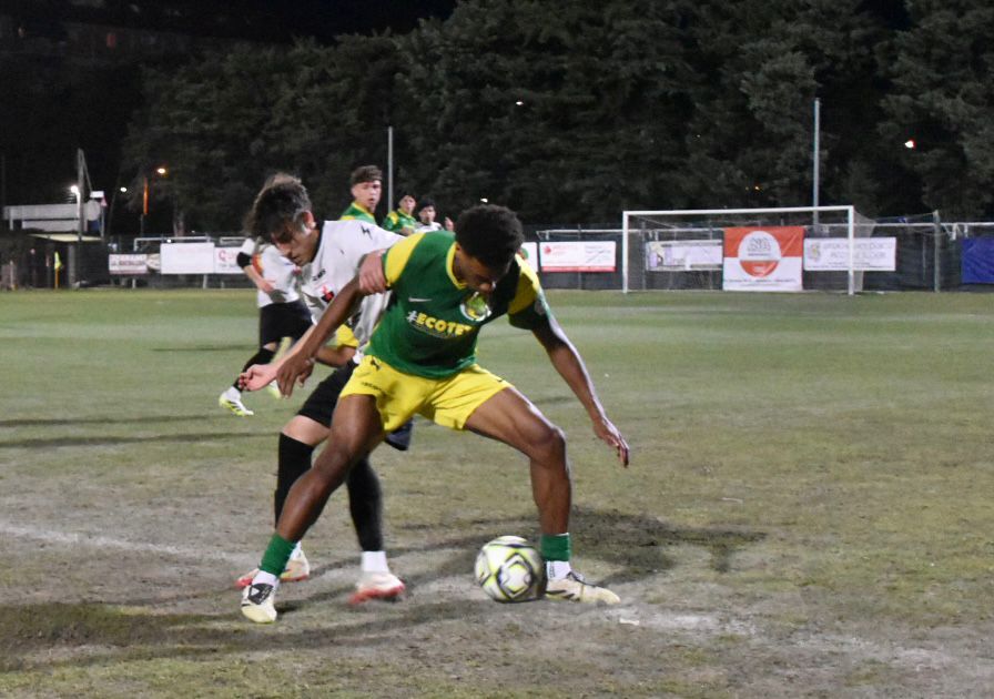 Un momento della partita