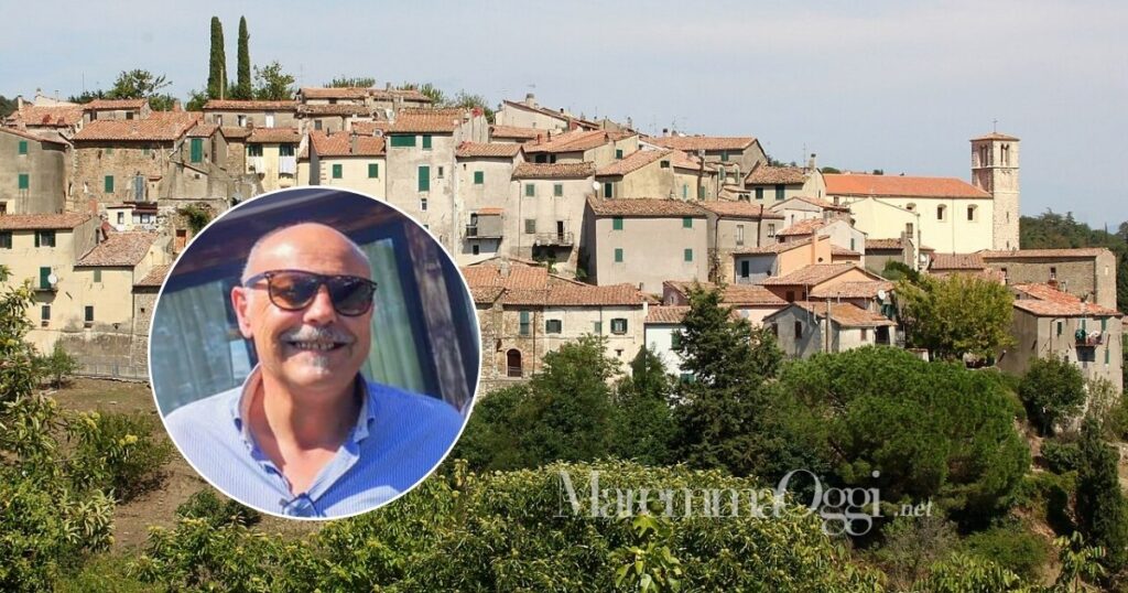 Una veduta di Scansano e Gianluca Mazzuoli