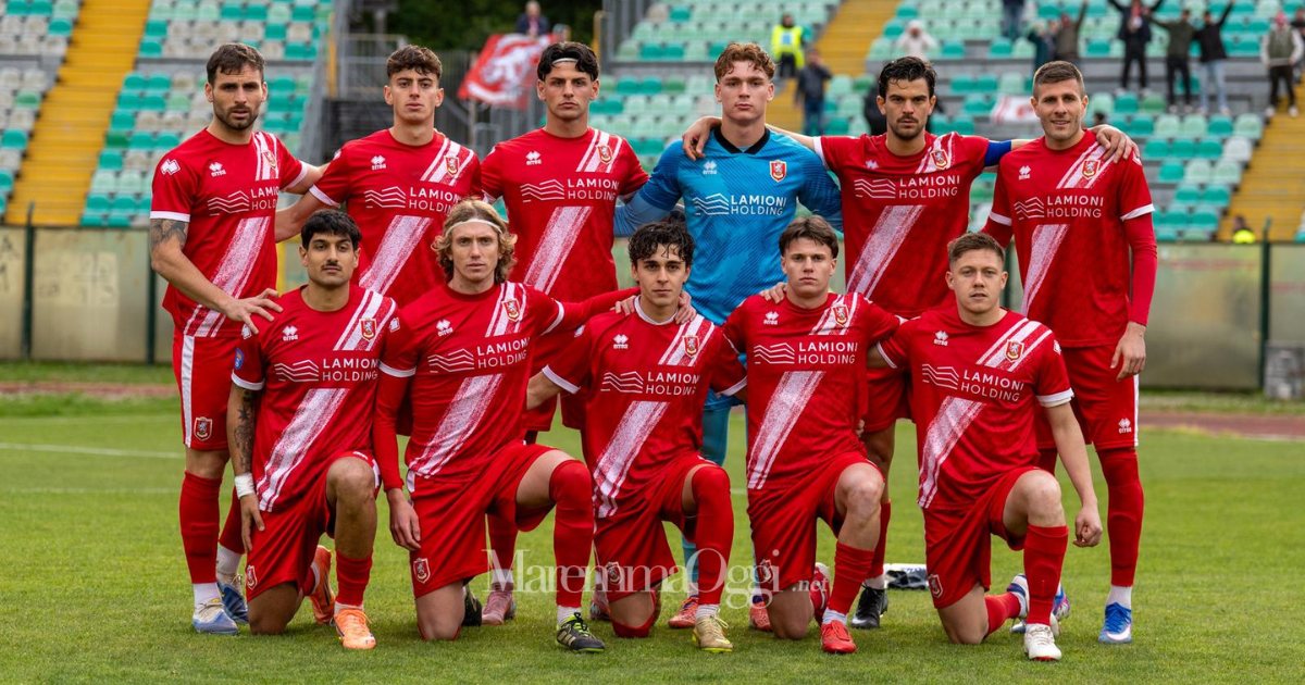 Siena-Grosseto, la formazione iniziale (foto Aldo Giuliani per MaremmaOggi)