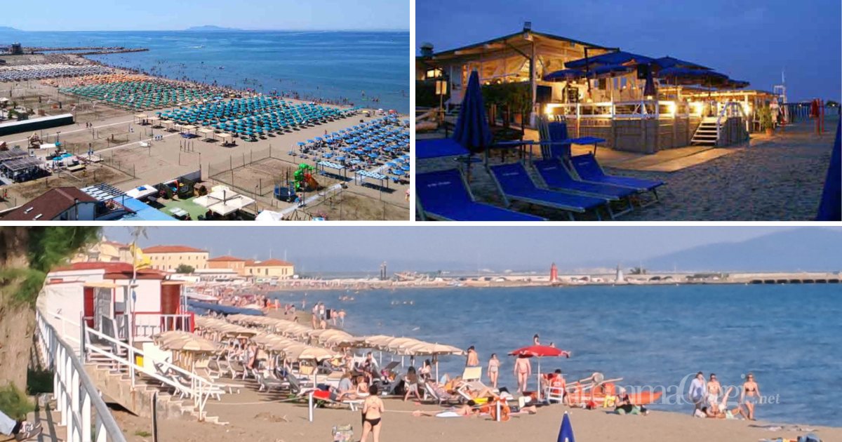 Le spiagge di Marina di Grosseto, Capalbio e Castiglione