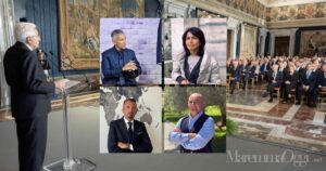 Baldi, Bertani, Guidarelli e Straito, per loro la prestigiosa Stella al merito del lavoro