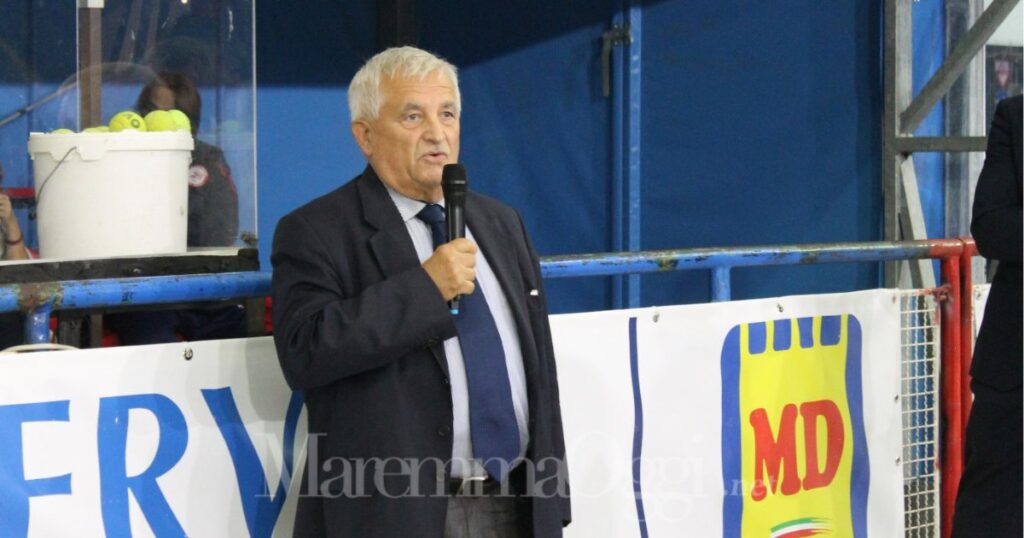 Il presidente Stefano Osti