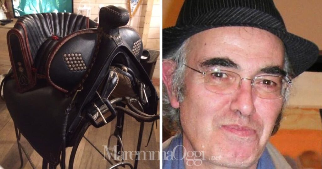 Una sella e Andrea Massaro