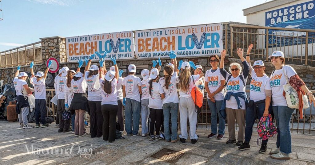 I Beach lovers all'Isola del Giglio