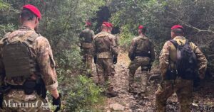 Lo Squadrone eliportato cacciatori “Puglia” nella macchia