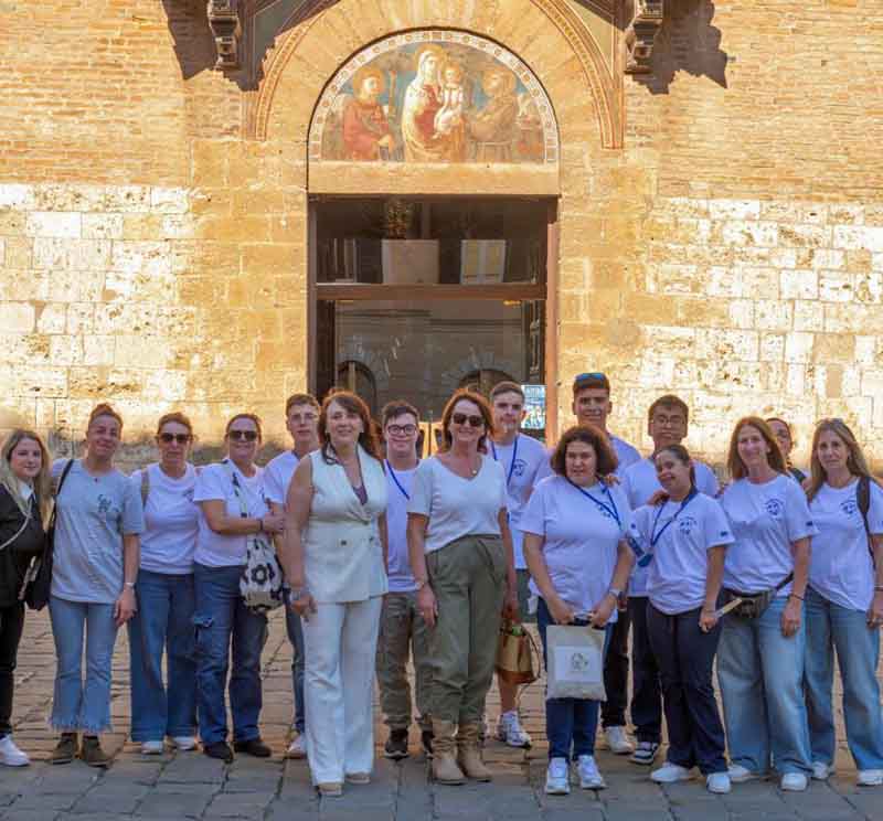 Un'altra immagine dei ragazzi