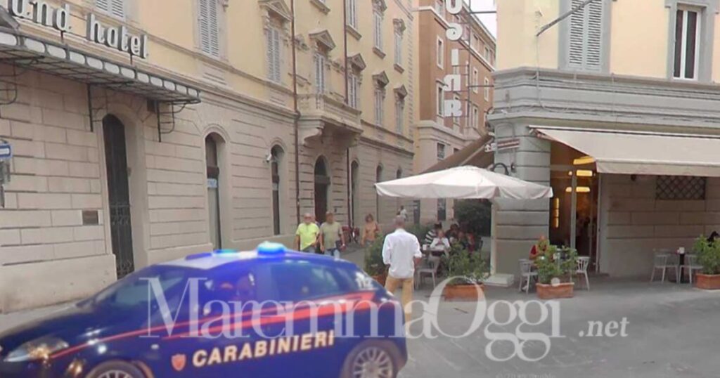 La zona dove è successo il fatto, nel centro storico cittadino