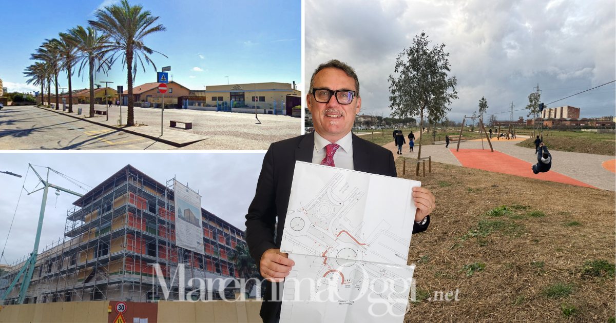 L'assessore Riccardo Ginanneschi, il parco del Diversivo, la passeggiata di Marina e l'ex Garibaldi