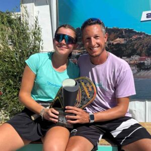 Luca Capone con Matilde Massai