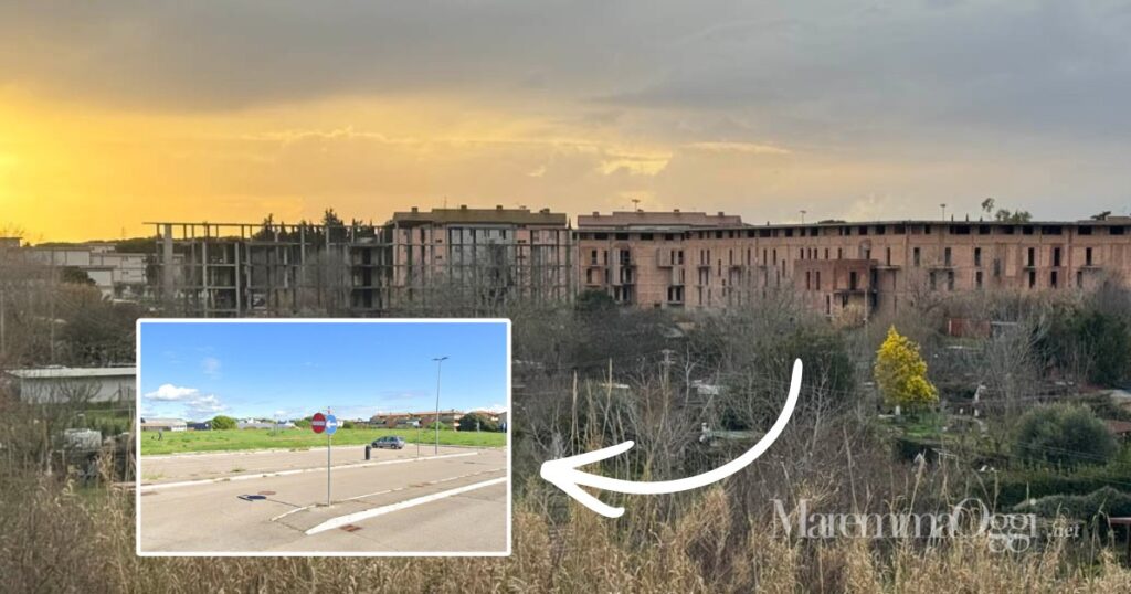 Il Peep di via dei Barberi abbandonato da tempo e la zona a verde in via Edgardo Sogno, al Pizzetti