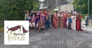 Un momento della celebrazione di San Guglielmo a Tirli, uno degli eventi della Pro loco che ha confermato Cini presidente