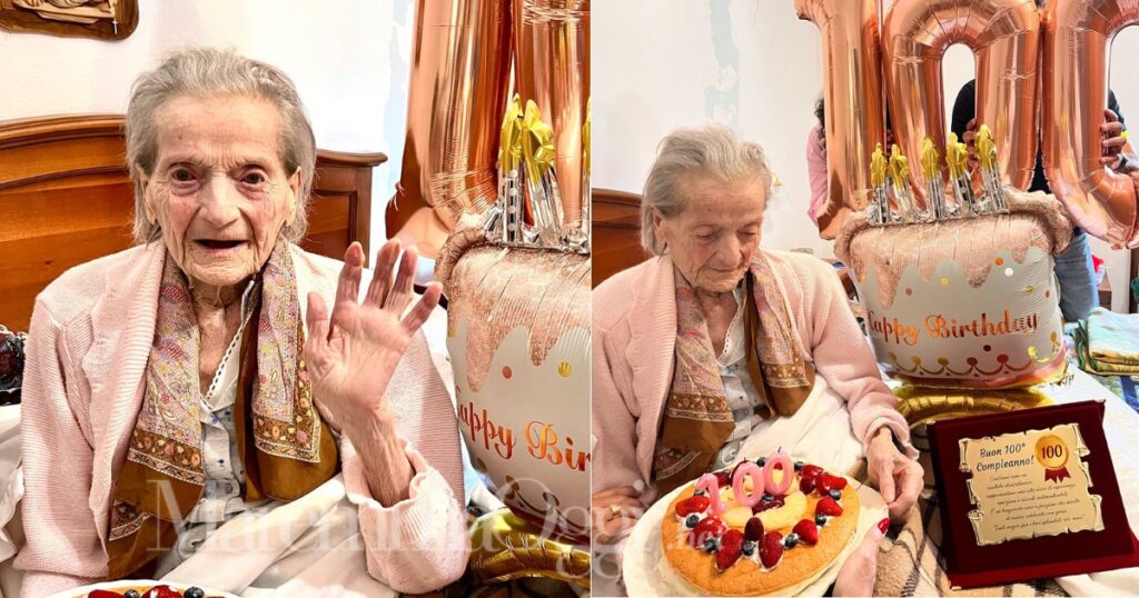 Cento anni per Rosina Manfredotti, bisnonna di Grosseto