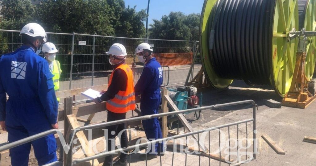 Tecnici Terna al lavoro