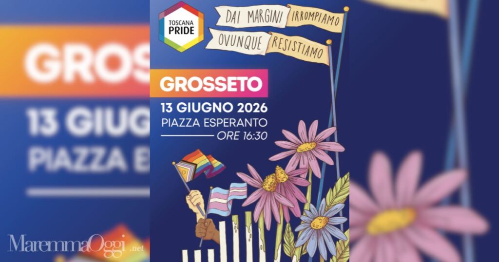 La locandina del Toscana pride a Grosseto
