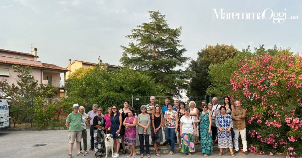 I cittadini presenti all'incontro