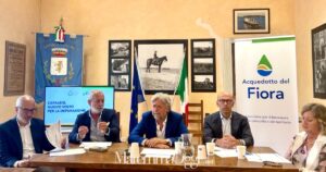 I presenti alla conferenza stampa di presentazione del progetto