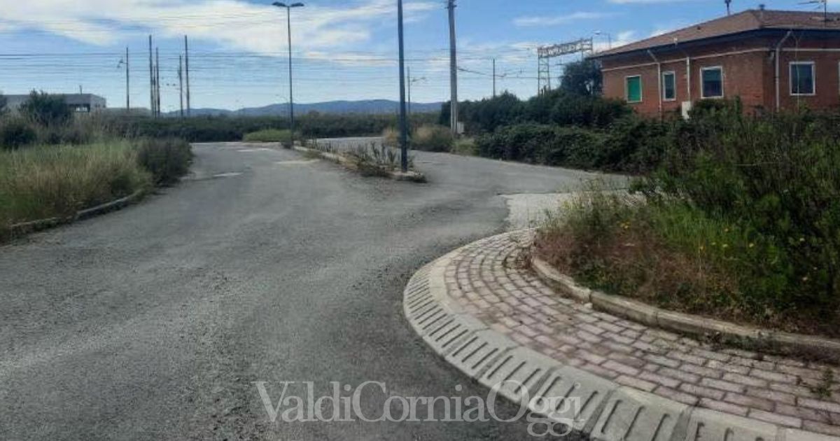 Un'altra immagine dell'area attorno alla stazione