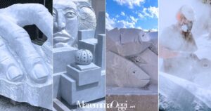 Le statue della Casa dei pesci