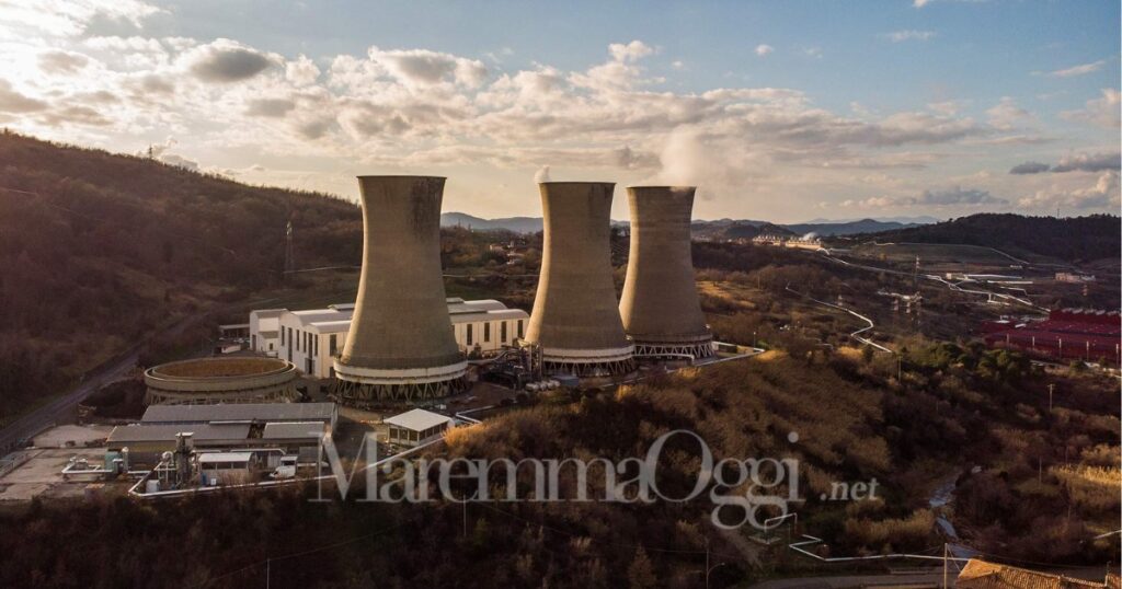 La centrale geotermica di Larderello