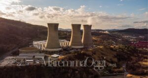 La centrale geotermica di Larderello