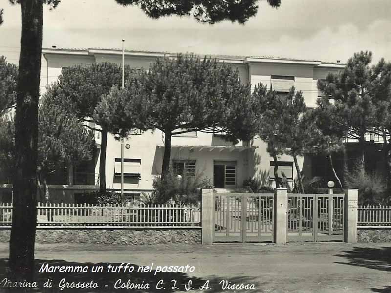 La colonia Villa Gaia (foto Maremma, un tuffo nel passato)