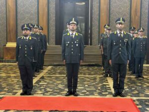Luogotenente Emanuele Tartaglione, Maresciallo Ordinario Giovanni Acunzo, Appuntato Scelto Qualifica Speciale Mauro Federico