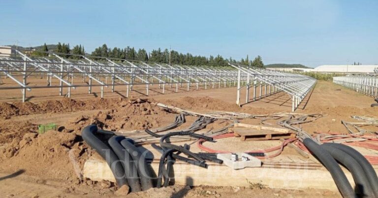 Un impianto fotovoltaico a Suvereto