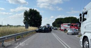 L'incidente sulla vecchia Aurelia in direzione Braccagni