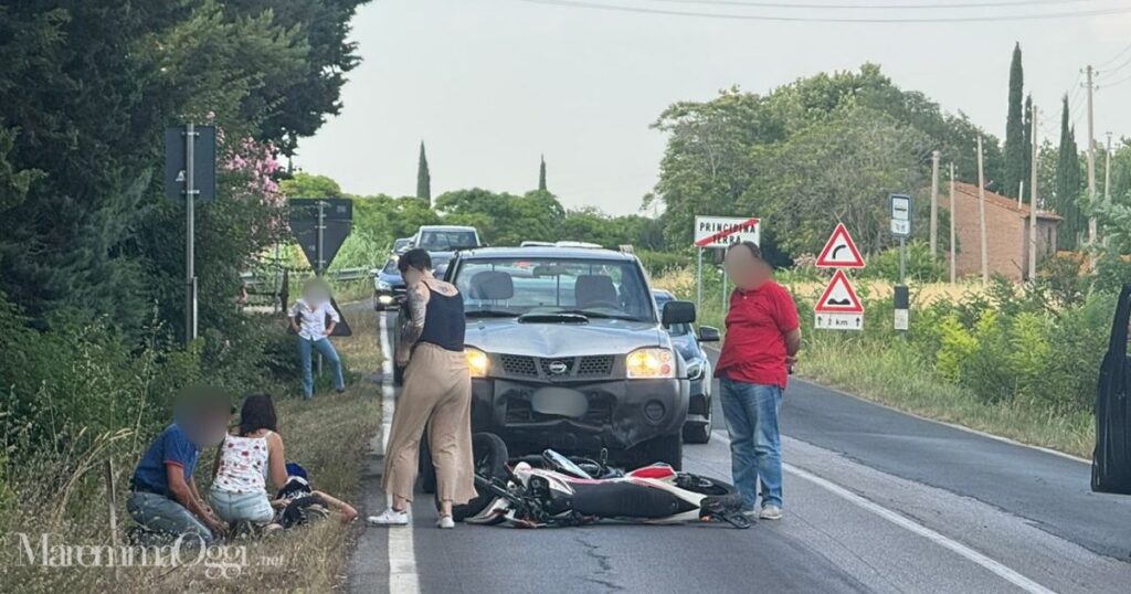 L'incidente avvenuto vicino a Principina a Terra