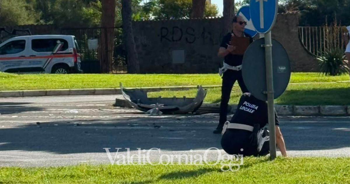 Un altro momento dei rilievi