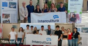 I ragazzi vincitori del concorso di Intercultura
