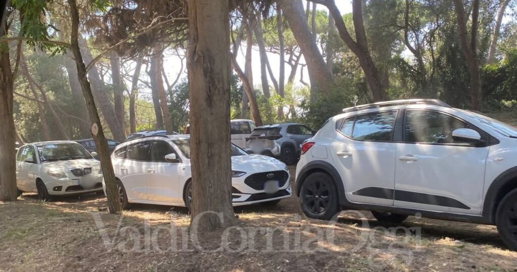 Parcheggi selvaggi a Baratti