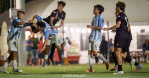 Un momento della partita fra Grosseto e Venturina al Passalacqua