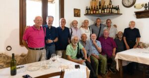 I 12 della quinta A geometri 60 anni dopo la maturità