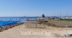 La spiaggia di Salivoli
