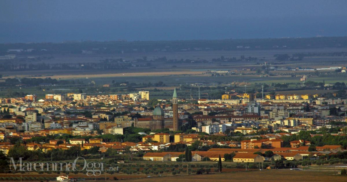 Una veduta di Grosseto dall'alto, riparte l'iter per il Piano operativo
