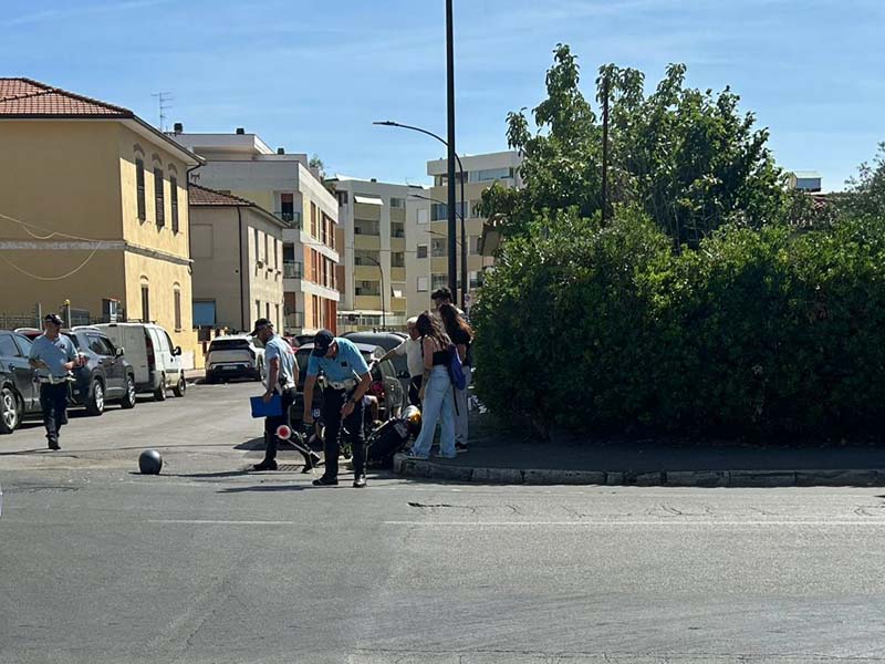 I soccorsi sul luogo dell'incidente