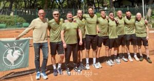 La squadra del circolo tennis di Marina di Grosseto