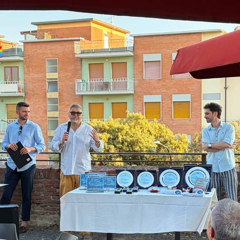 Luca Furzi con i premi