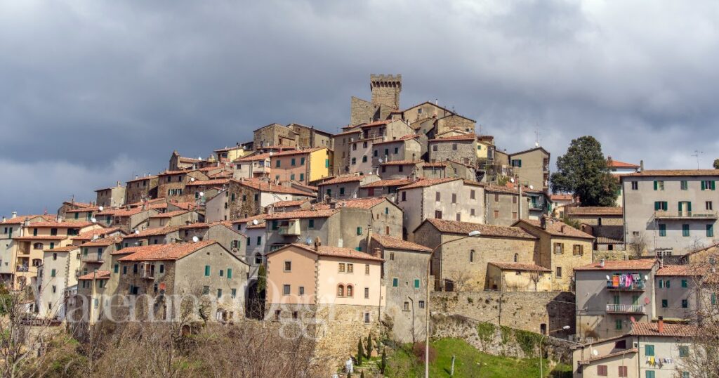 Una veduta di Arcidosso. Non si placa la polemica sulla sicurezza