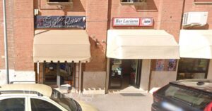 Il Bar Luciano in via Bonghi