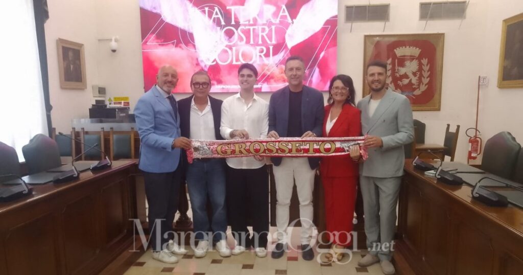 La presentazione della campagna abbonamenti del Grosseto calcio