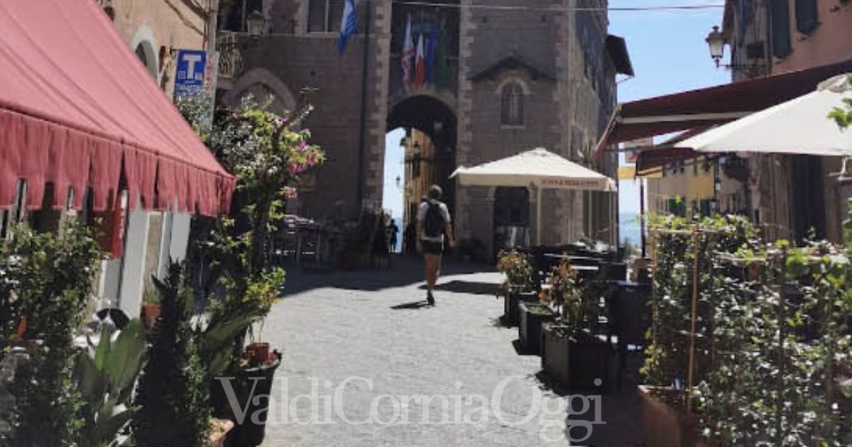Il centro storico di Piombino