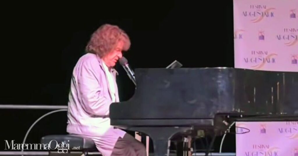 Riccardo Cocciante sul palco del Festival dell'Argentario