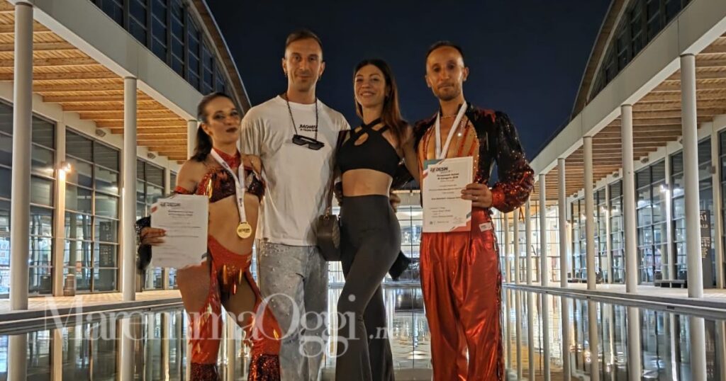 Emanuele Perrotta e Giada Benvenuti con Riccardo Ciminari e Silvia Fontana