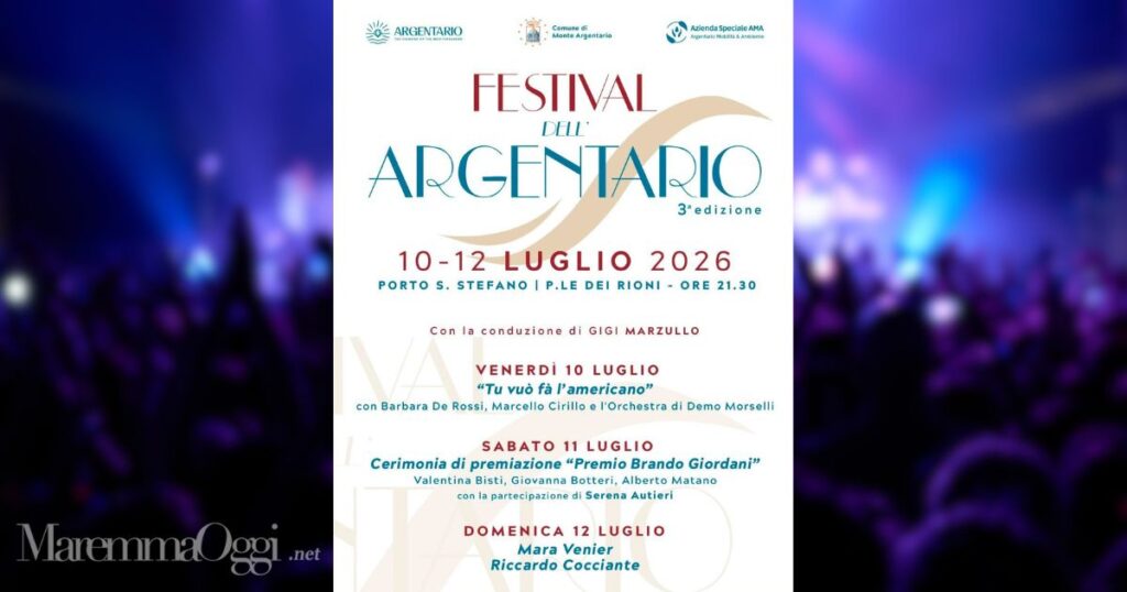 La locandina del Festival dell'Argentrio
